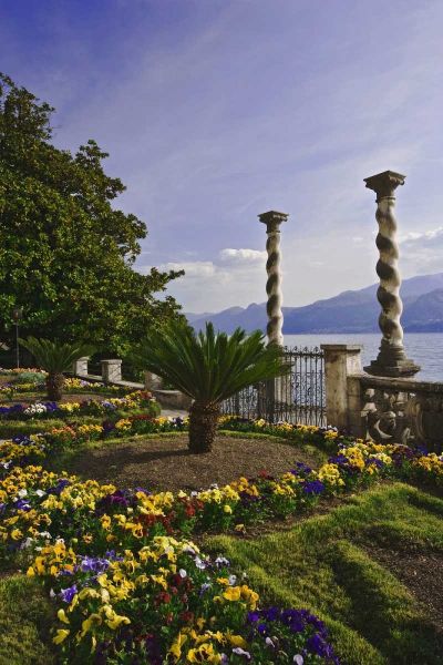 Italy, Varenna Villa on the shores of Lake Como
